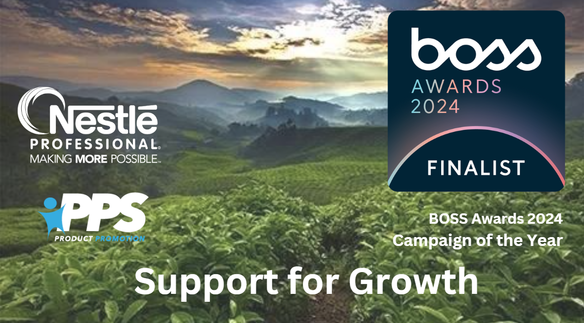 Coffee plants and company logos